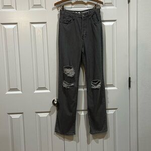 S.O.N.G Dark wash denim boyfriend jeans